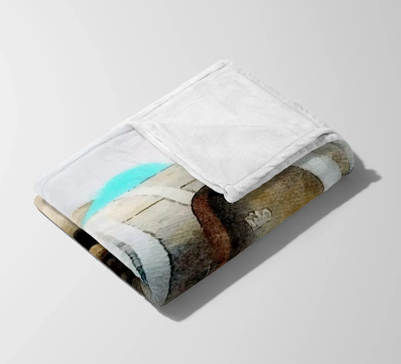 Barrels Fleecedecke von Massimo Frascogna