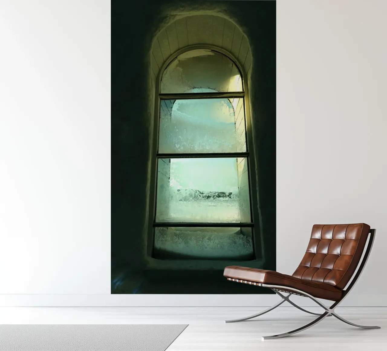 Winter fotobehang van Massimo Frascogna