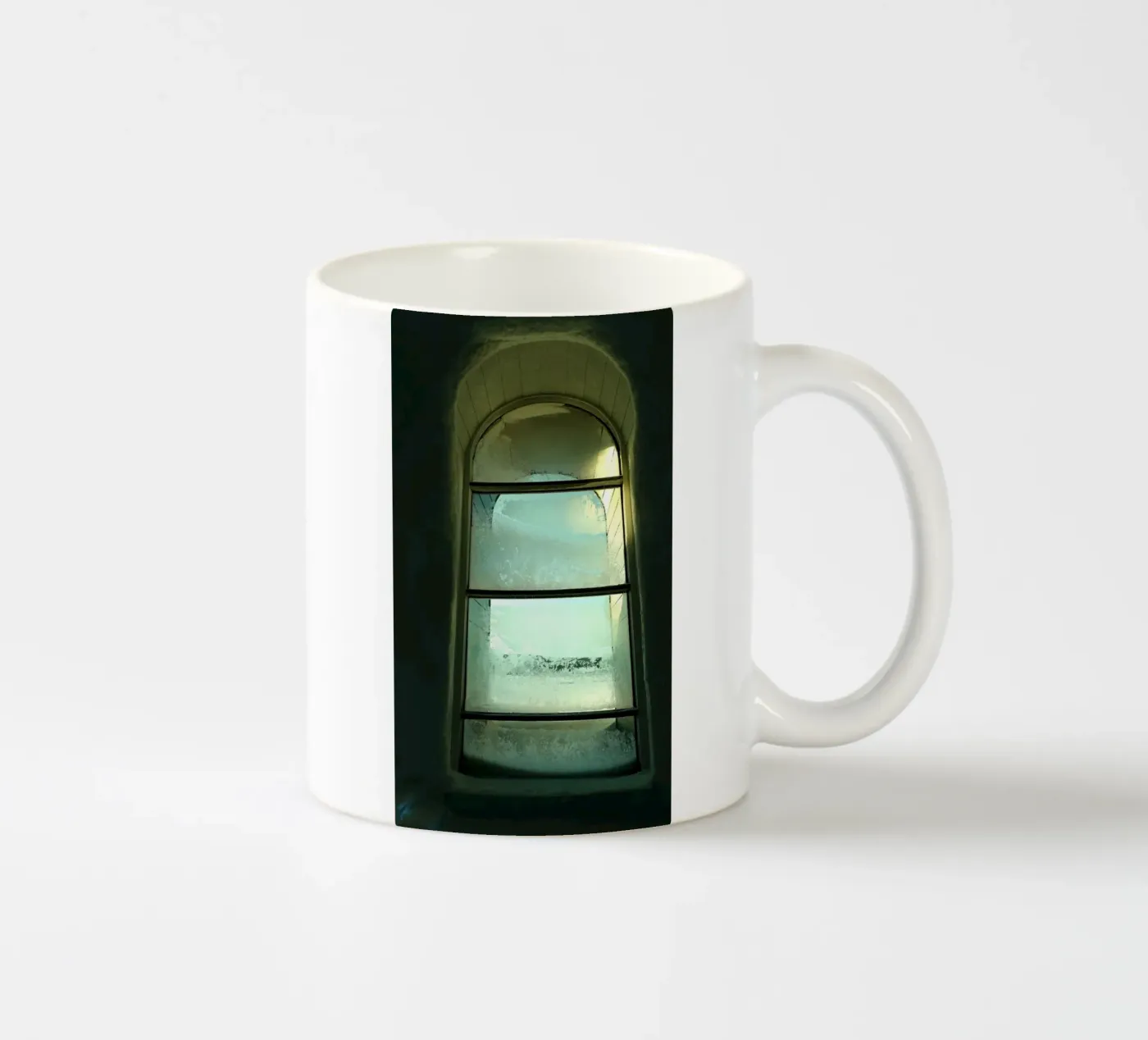 Winter ceramic mug by Massimo Frascogna