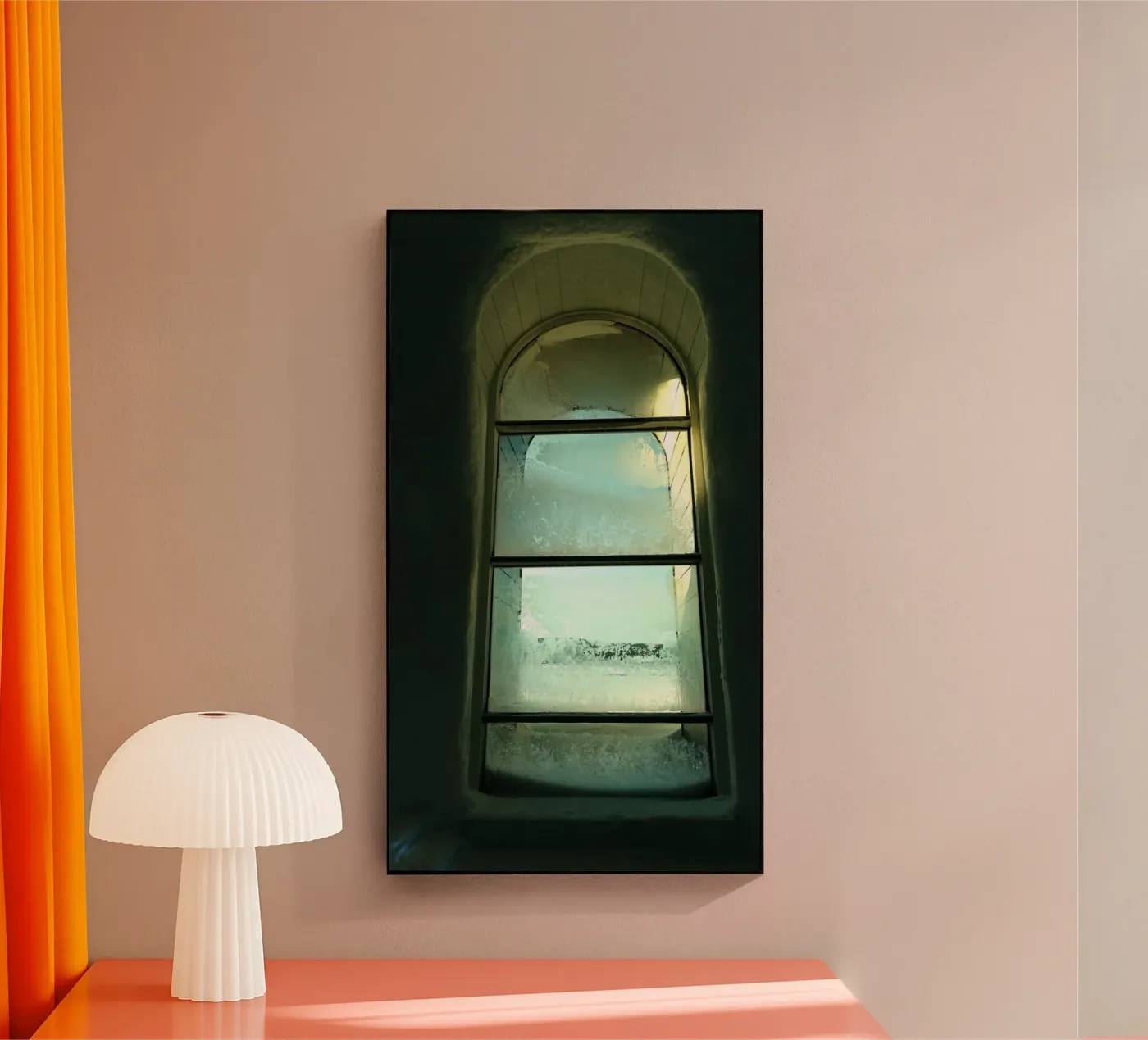 Winter Acryl-Glas von Massimo Frascogna