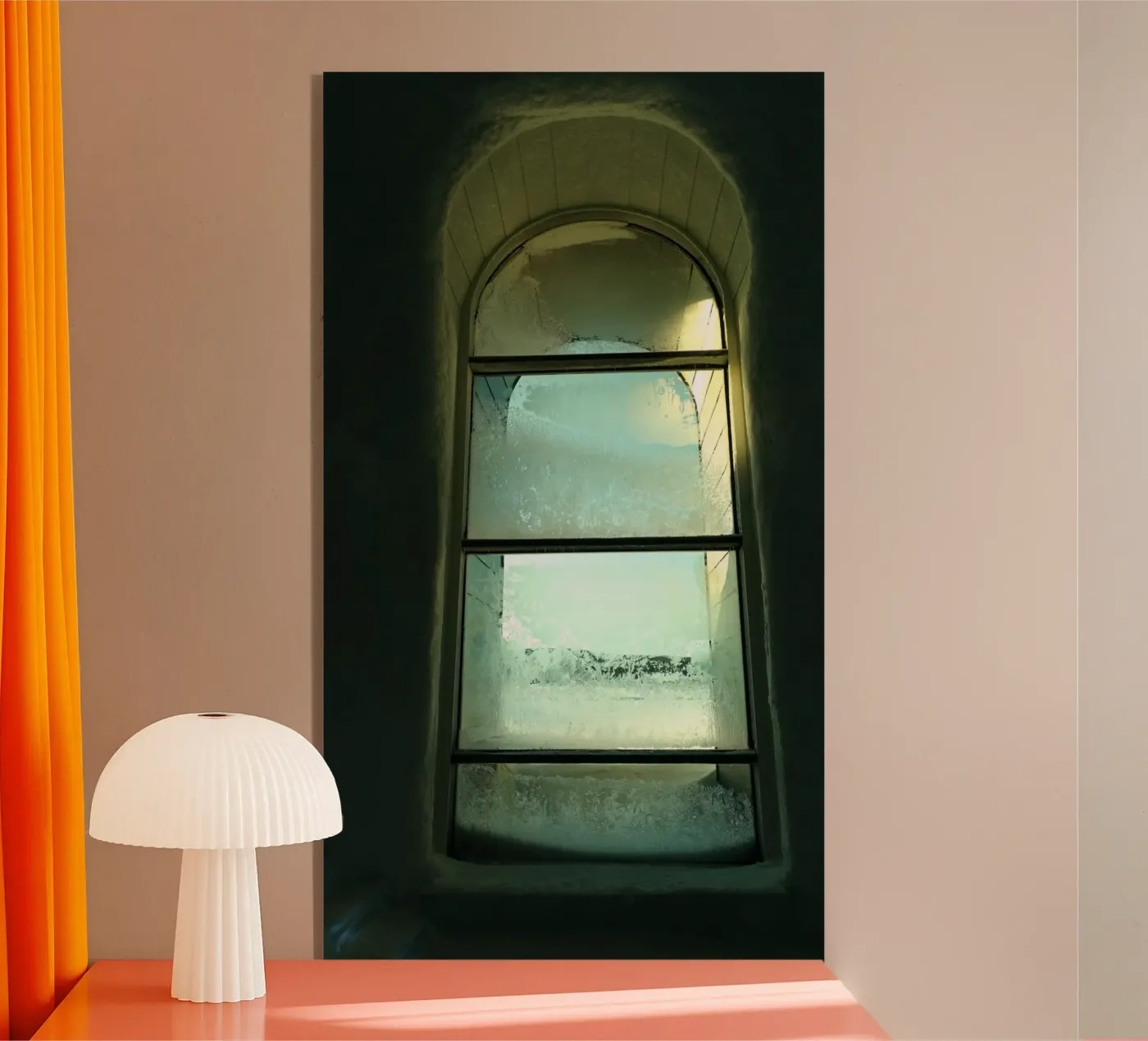 Winter Acryl-Glas von Massimo Frascogna