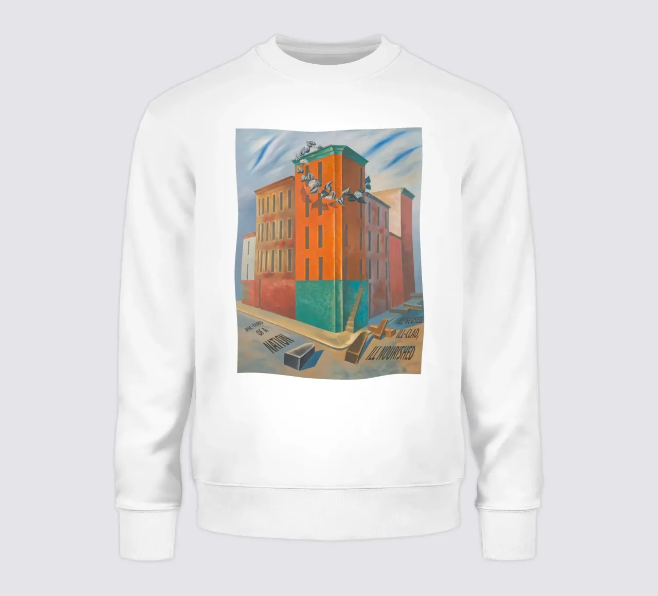 One Third of a Nation by O. Louis Guglielmi sudadera de fanny-bianca