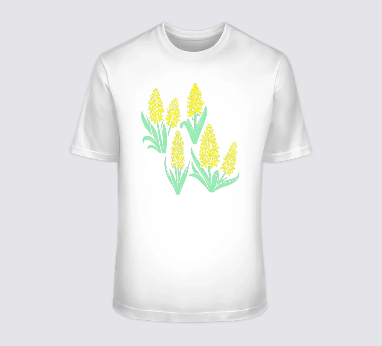 Fiori di giacinto giallo t-shirt da SilverPegasus