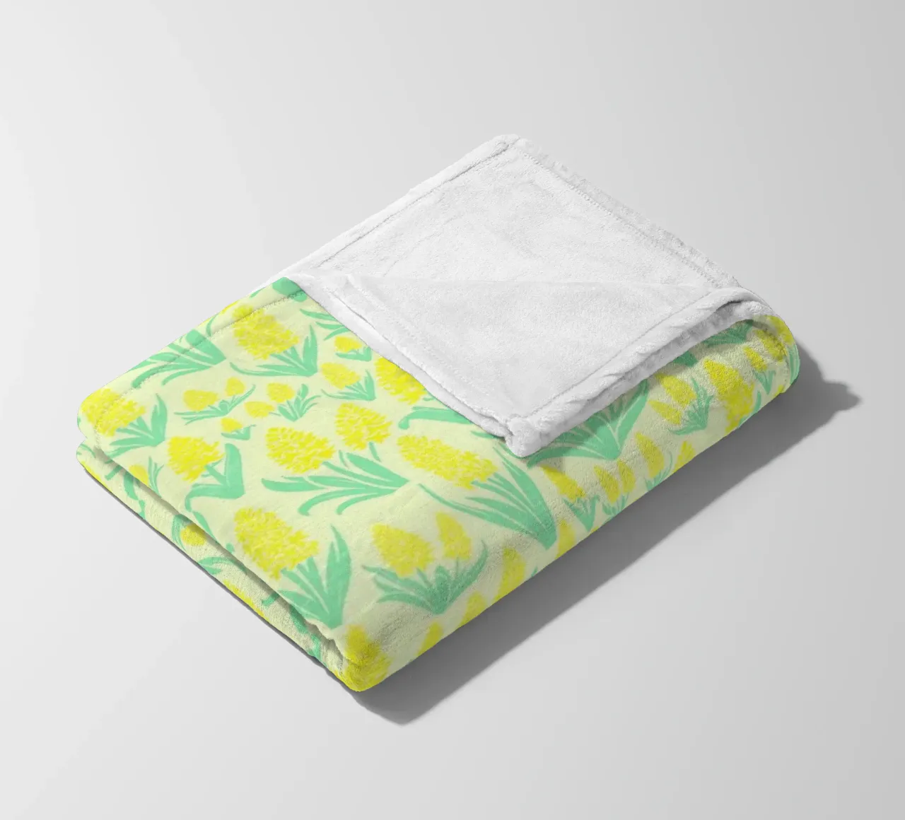 Fiori di giacinto giallo coperta in pile da SilverPegasus