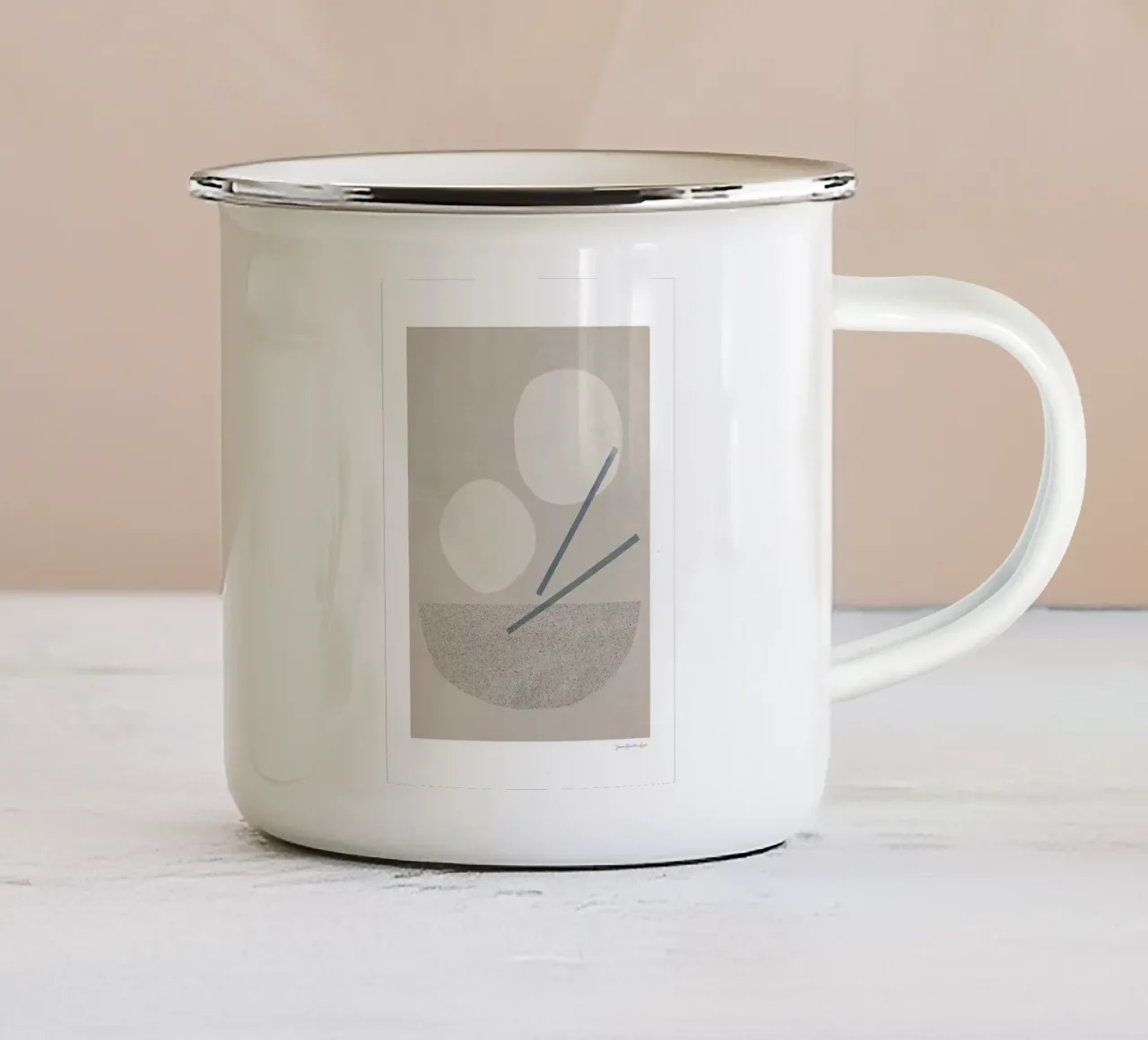 Miso 1 tazza in smalto da Birgitpopshop