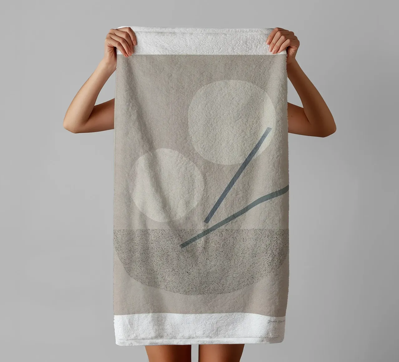 Miso 1 towel by Birgitpopshop