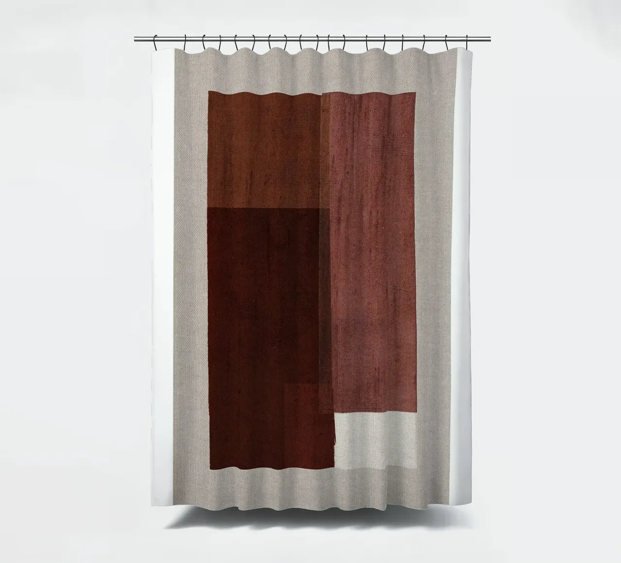 Terciopelo rojo cortina de baño de Birgitpopshop