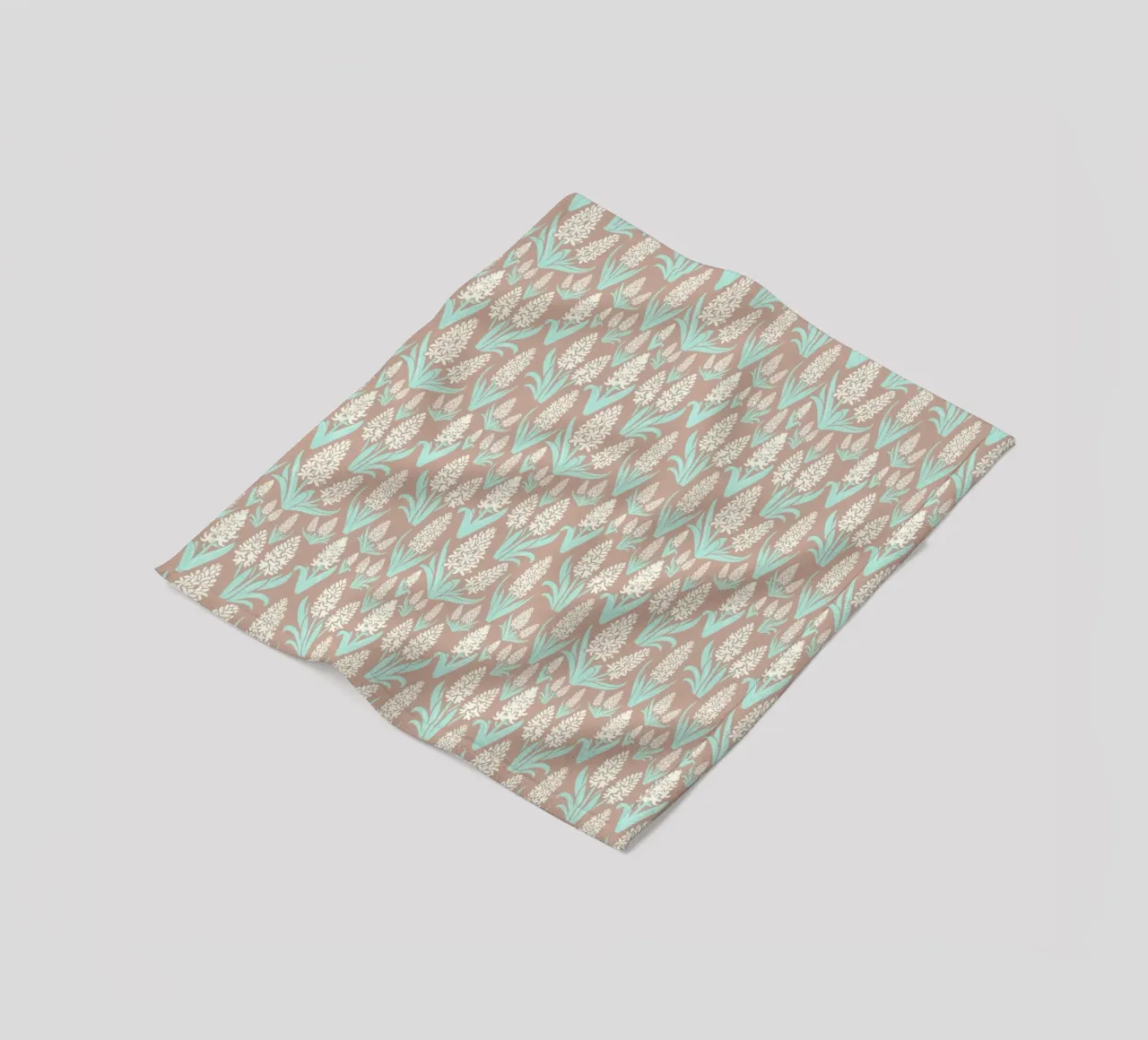 Fiori di giacinto bianchi coperta in pile da SilverPegasus