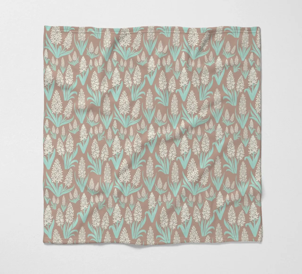 Fiori di giacinto bianchi coperta in pile da SilverPegasus
