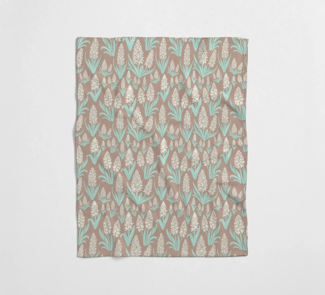 Fiori di giacinto bianchi coperta in pile da SilverPegasus