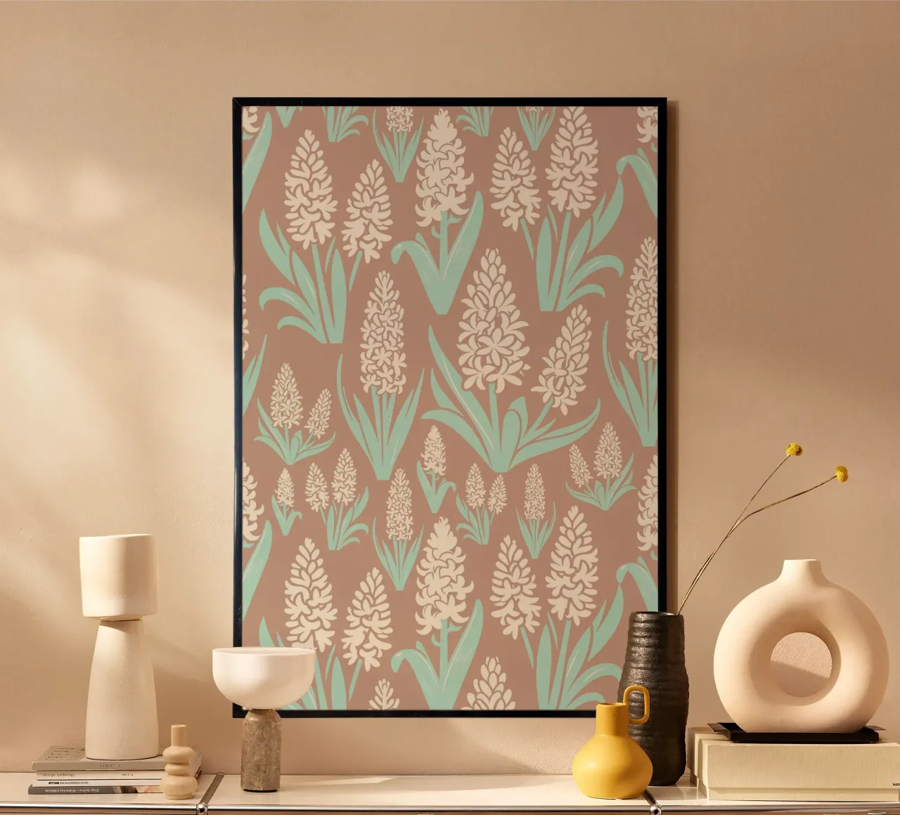 Fiori di giacinto bianchi carta hahnemühle da SilverPegasus