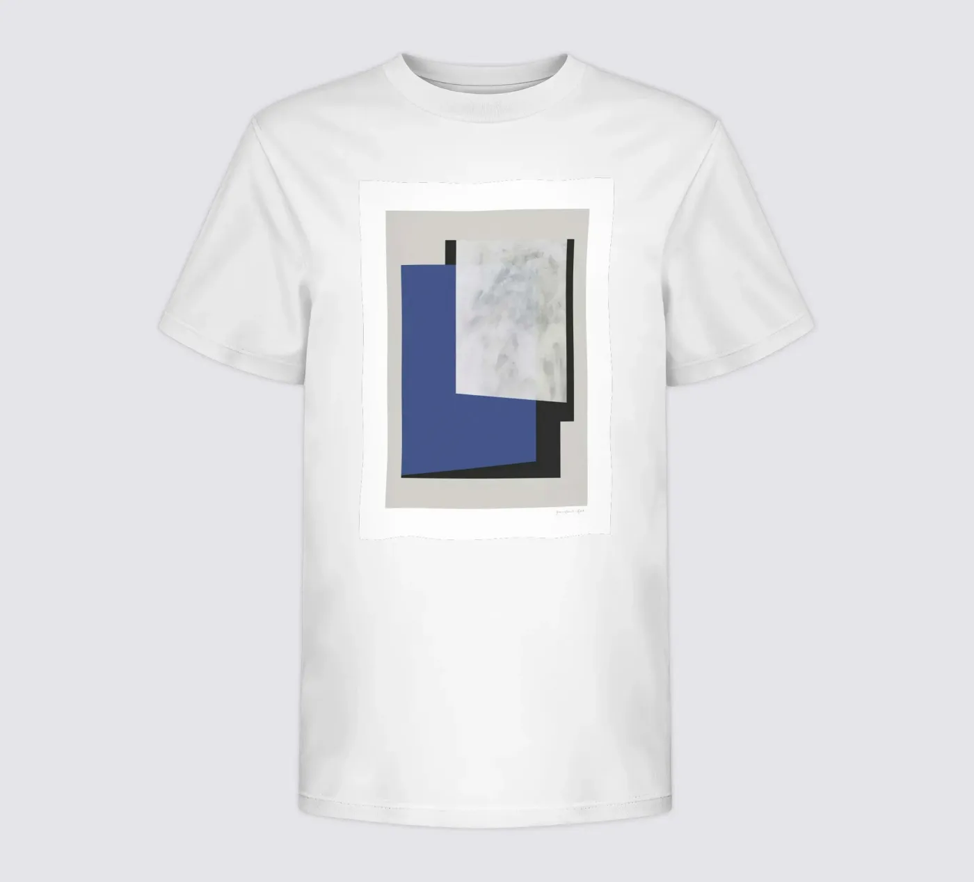 Poster blu t-shirt bambini da Birgitpopshop