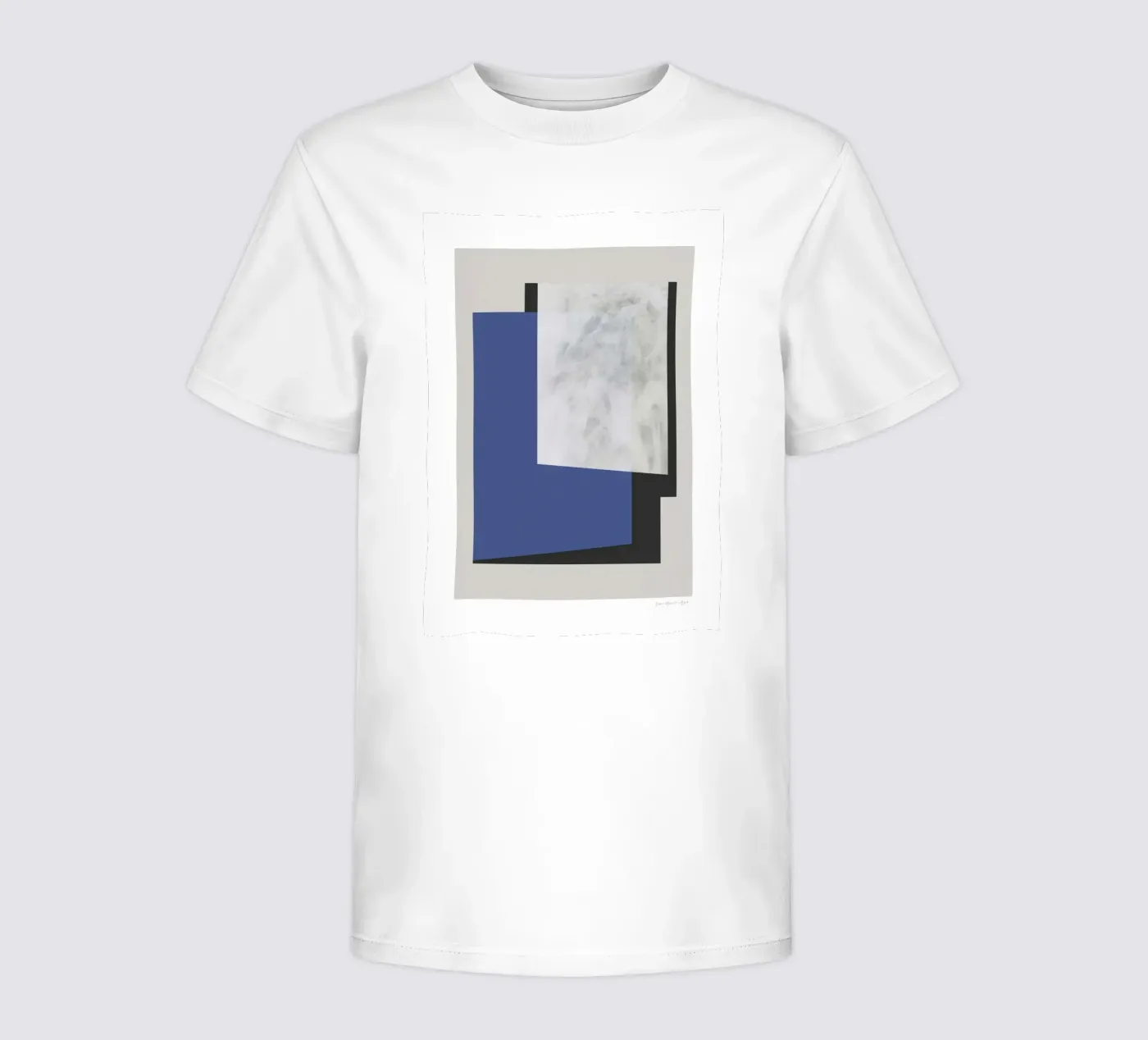 Poster blu t-shirt bambini da Birgitpopshop
