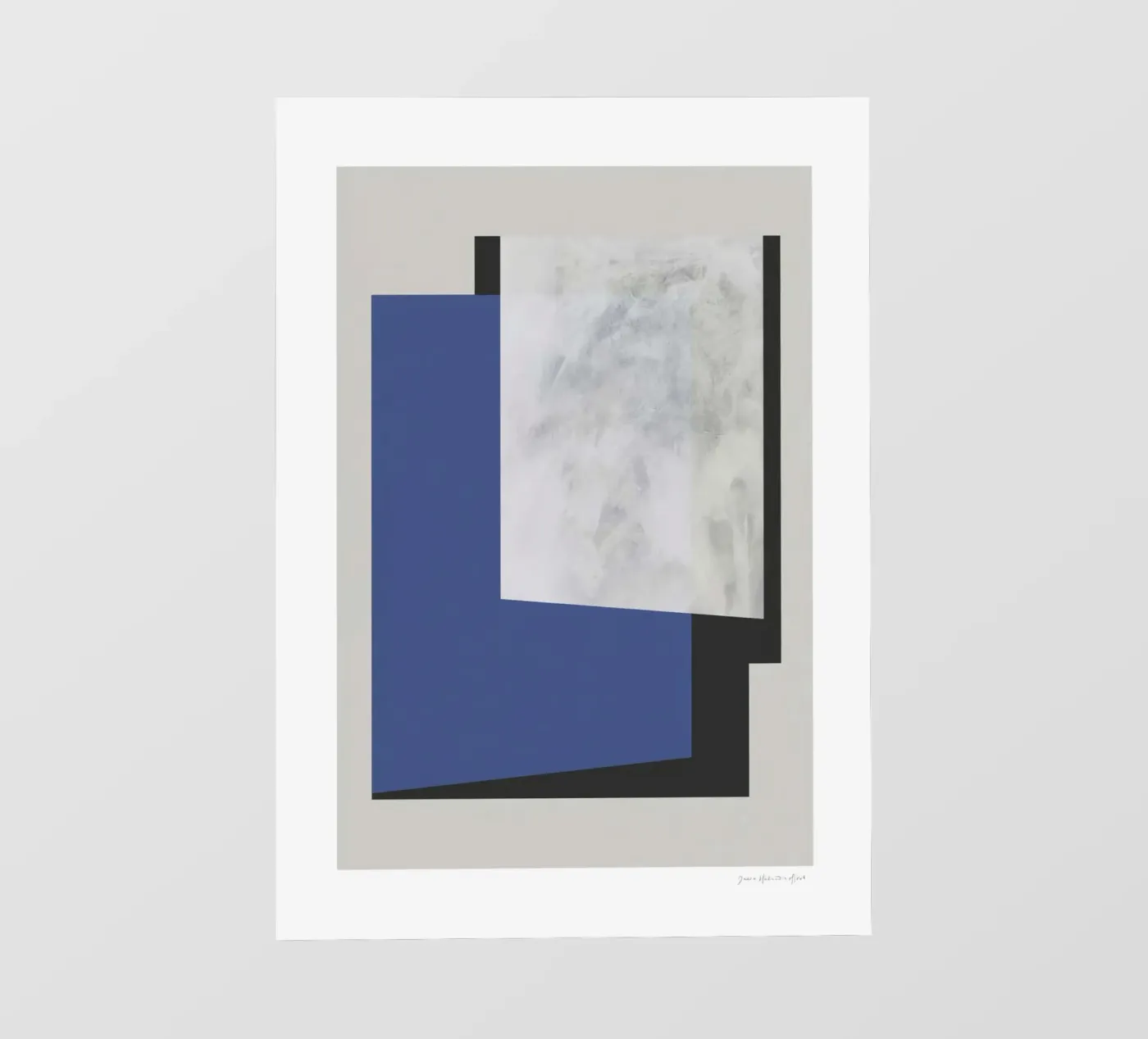 Poster blu pellicola backlit da Birgitpopshop