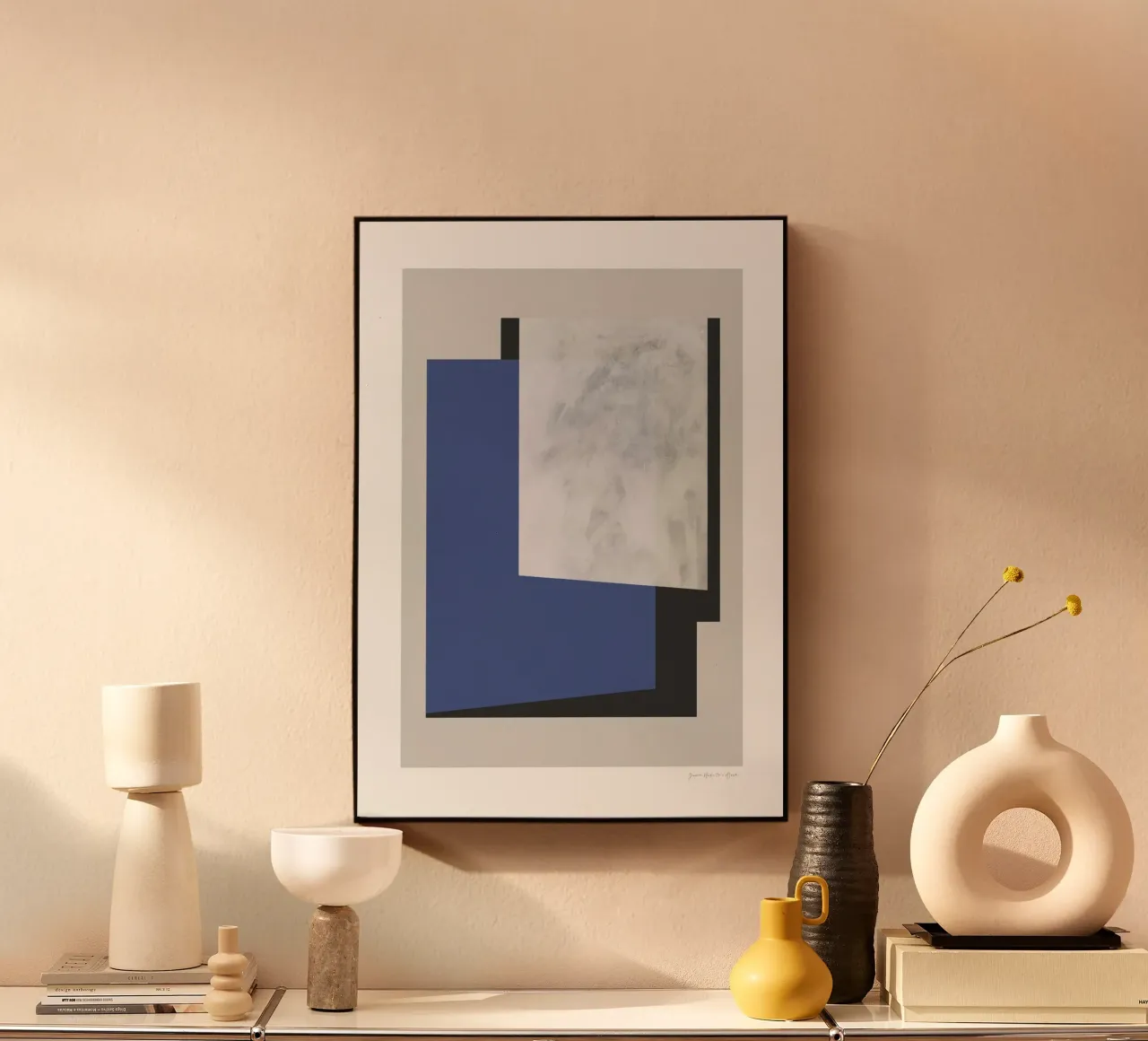 Poster blu plexiglass da Birgitpopshop