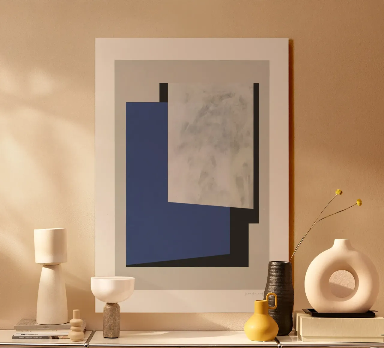 Poster blu plexiglass da Birgitpopshop