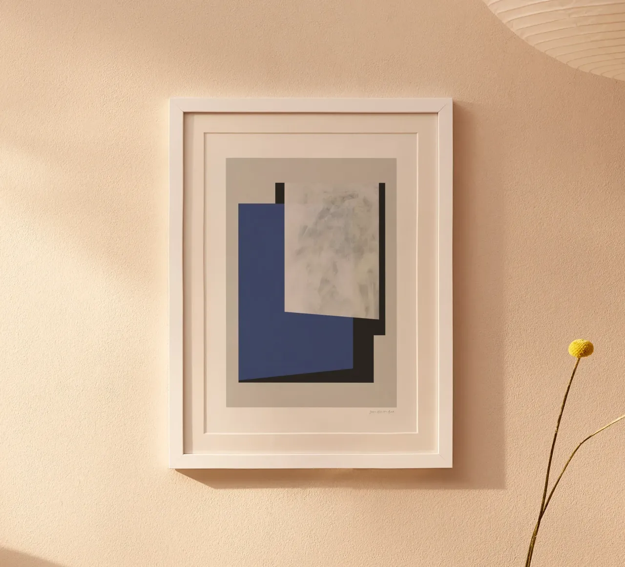 Poster blu poster da Birgitpopshop