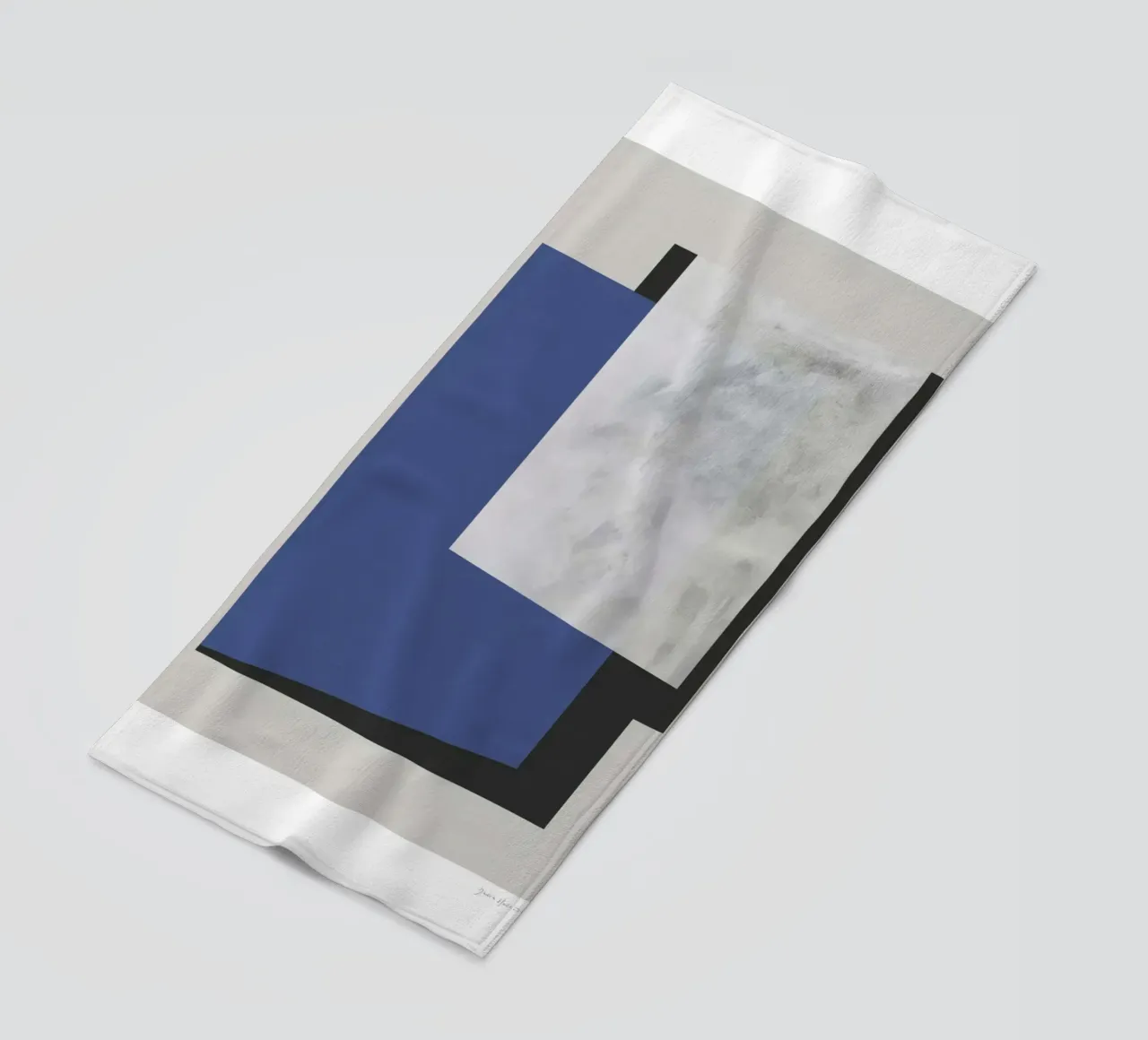 Poster blu telo mare da Birgitpopshop