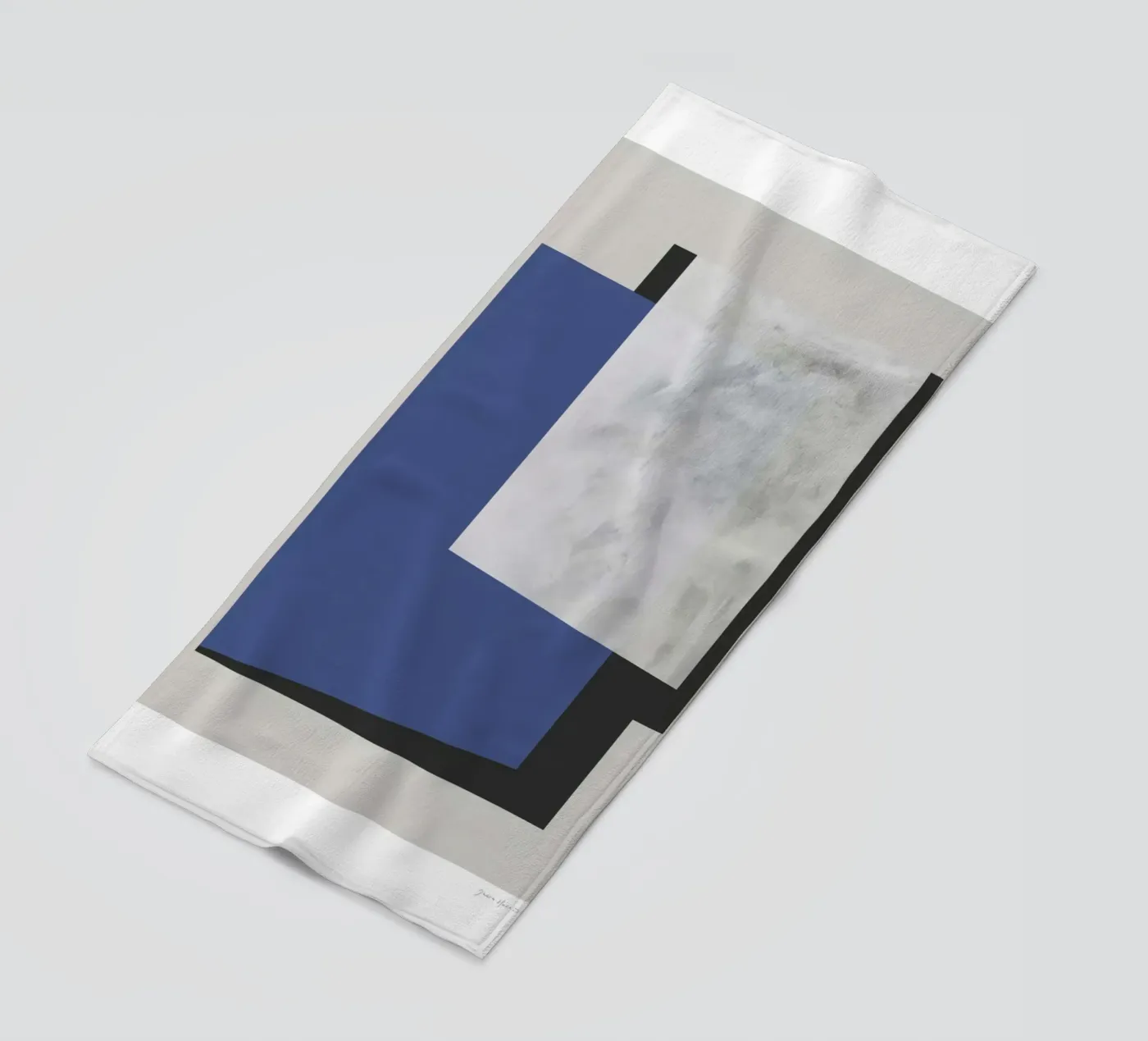 Blue poster telo mare da Birgitpopshop