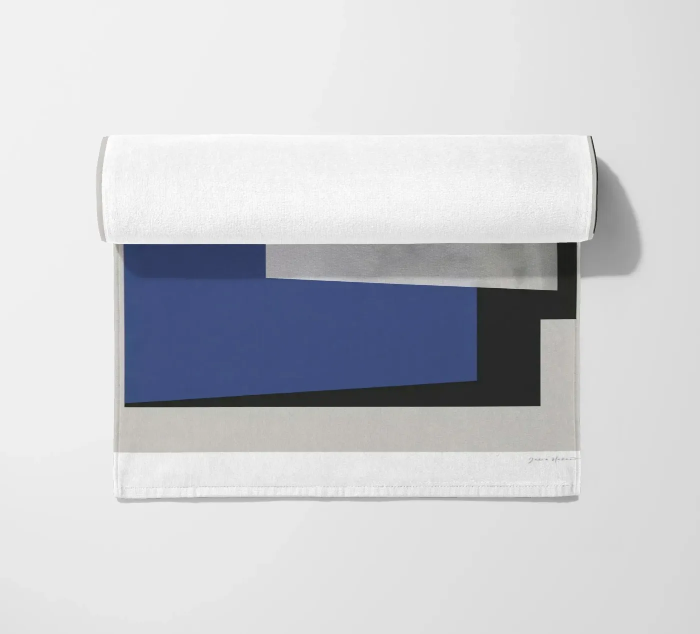 Blue poster telo mare da Birgitpopshop