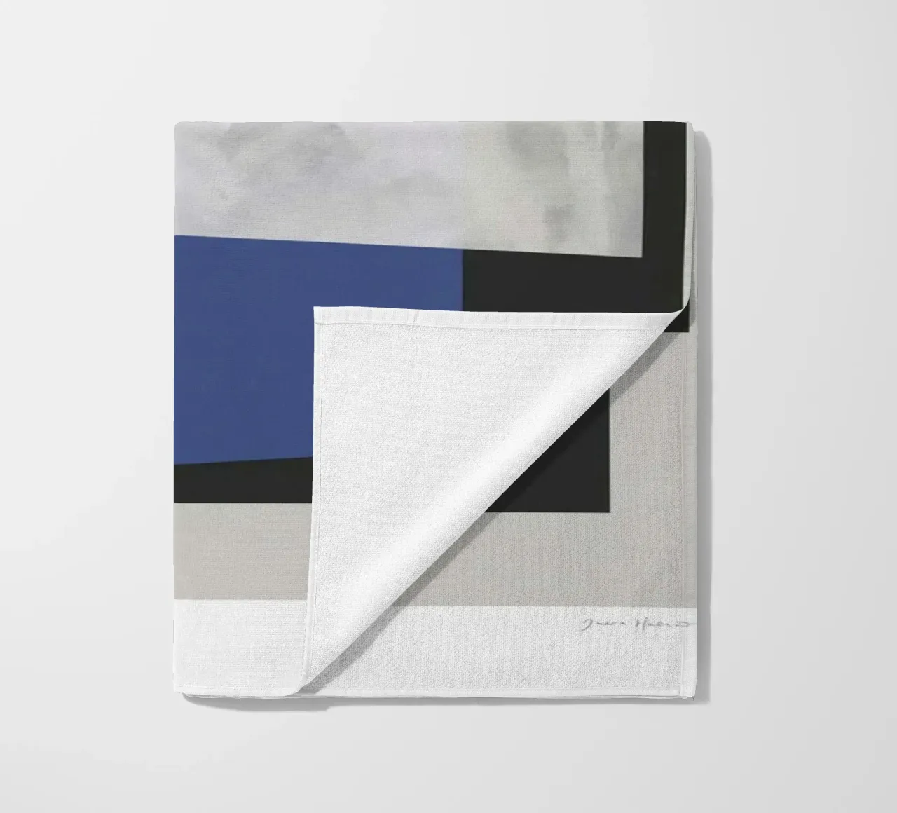 Poster blu telo mare da Birgitpopshop