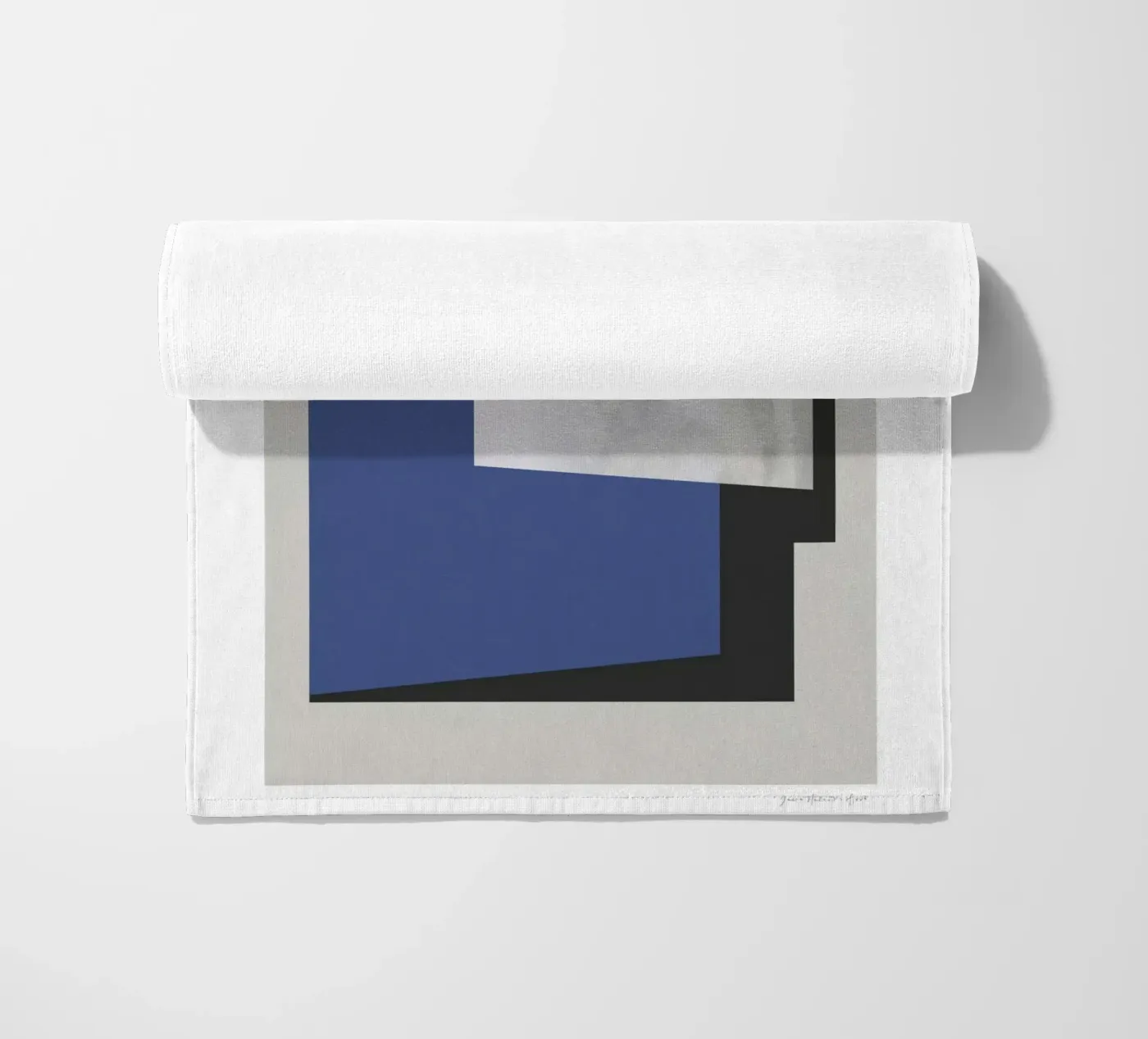 Poster blu telo mare da Birgitpopshop