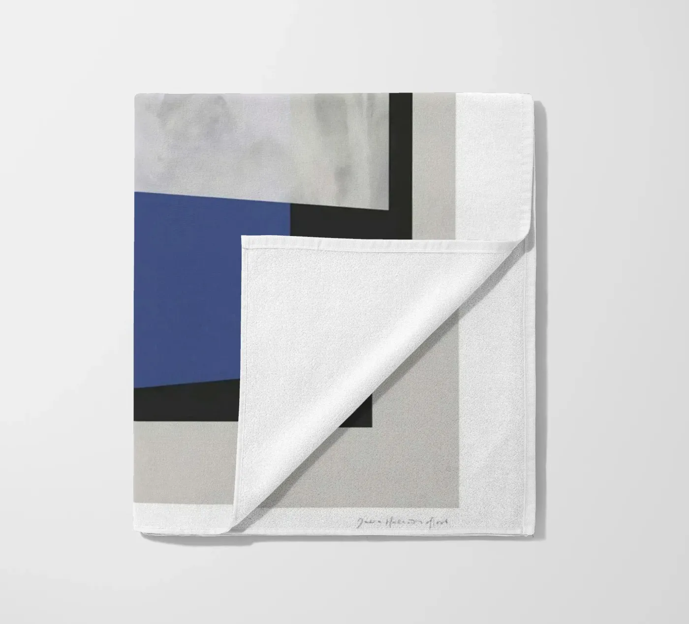 Blue poster telo mare da Birgitpopshop