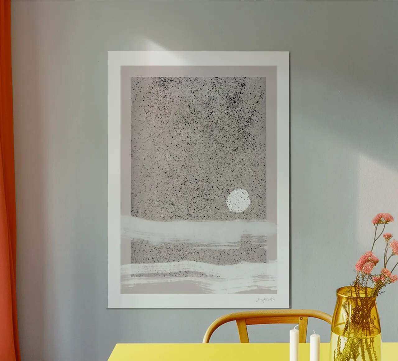 Sandstein Poster von Birgitpopshop