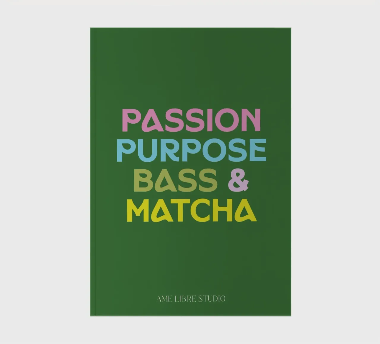 🍵💚✨ notebook by MENTHE SAUVAGE