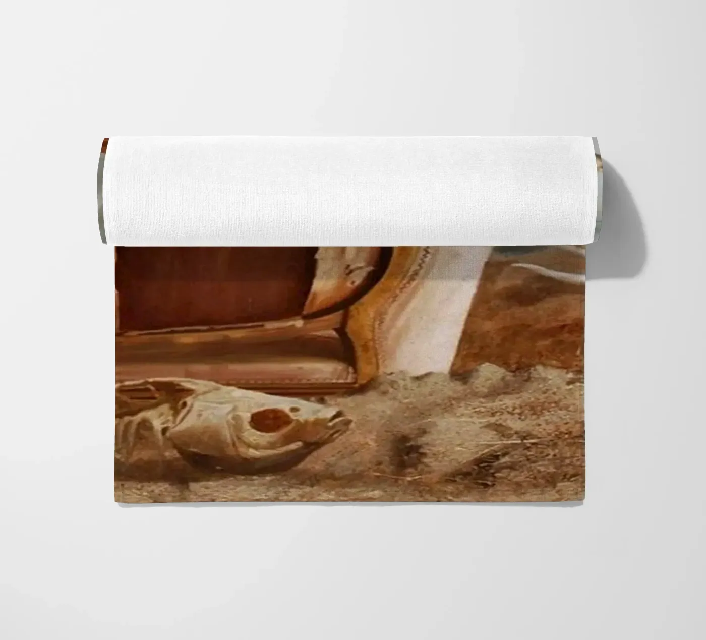 Cane e siccità telo mare da Birgitart