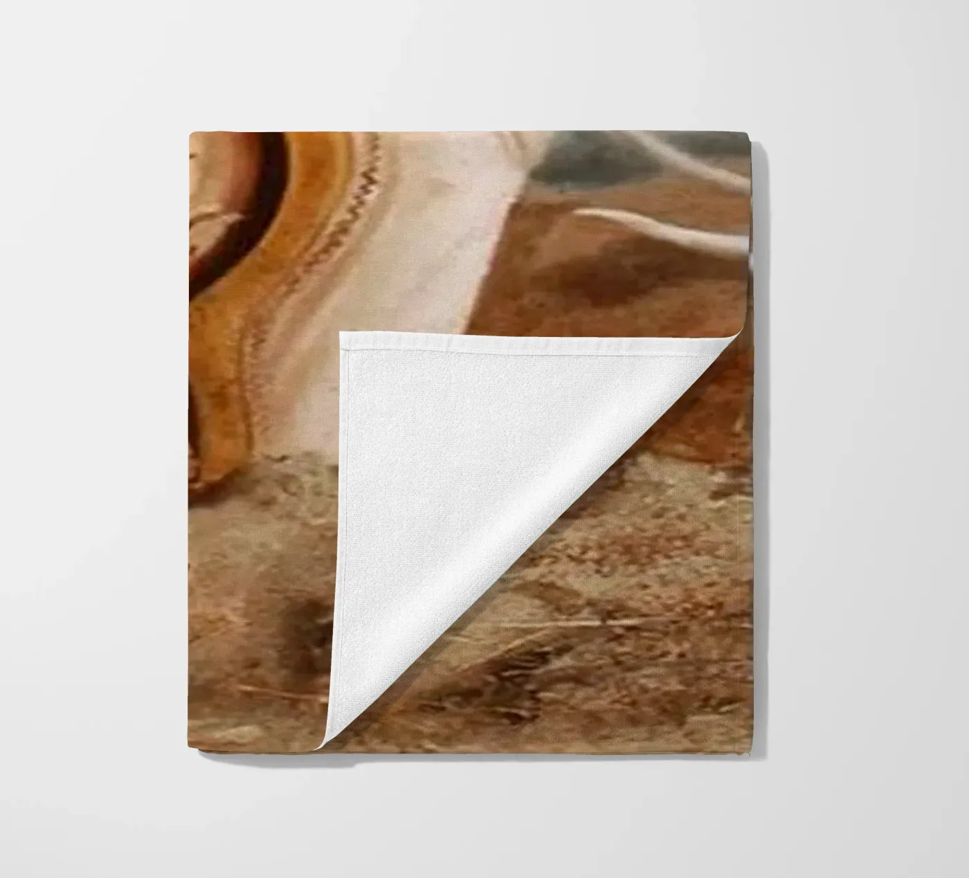 Cane e siccità telo mare da Birgitart