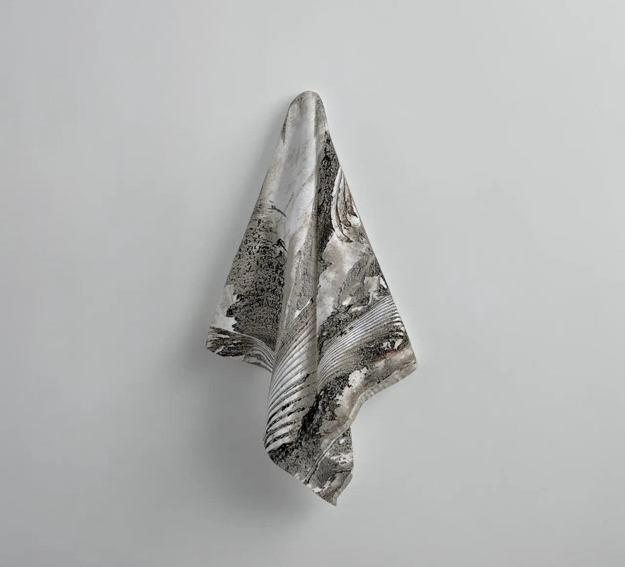 MESSAGE FROM THE HEART 26 asciugamano da bagno da Thierry Vobmann Abstract painting