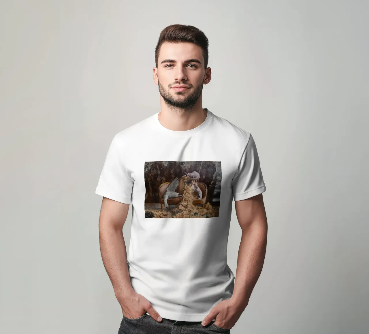 Dutch Basement t-shirt by Birgitart