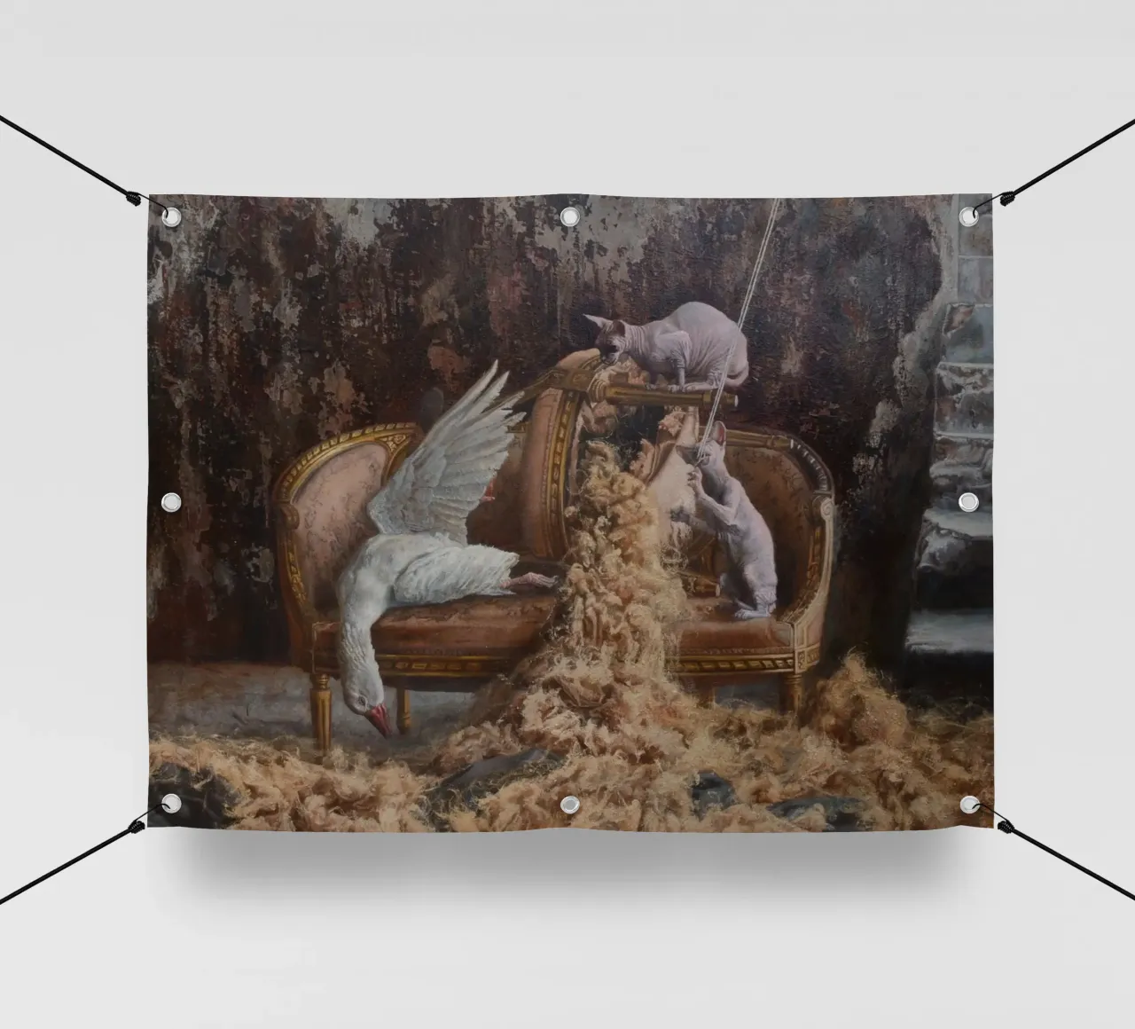 Dutch Basement pvc cover by Birgitart
