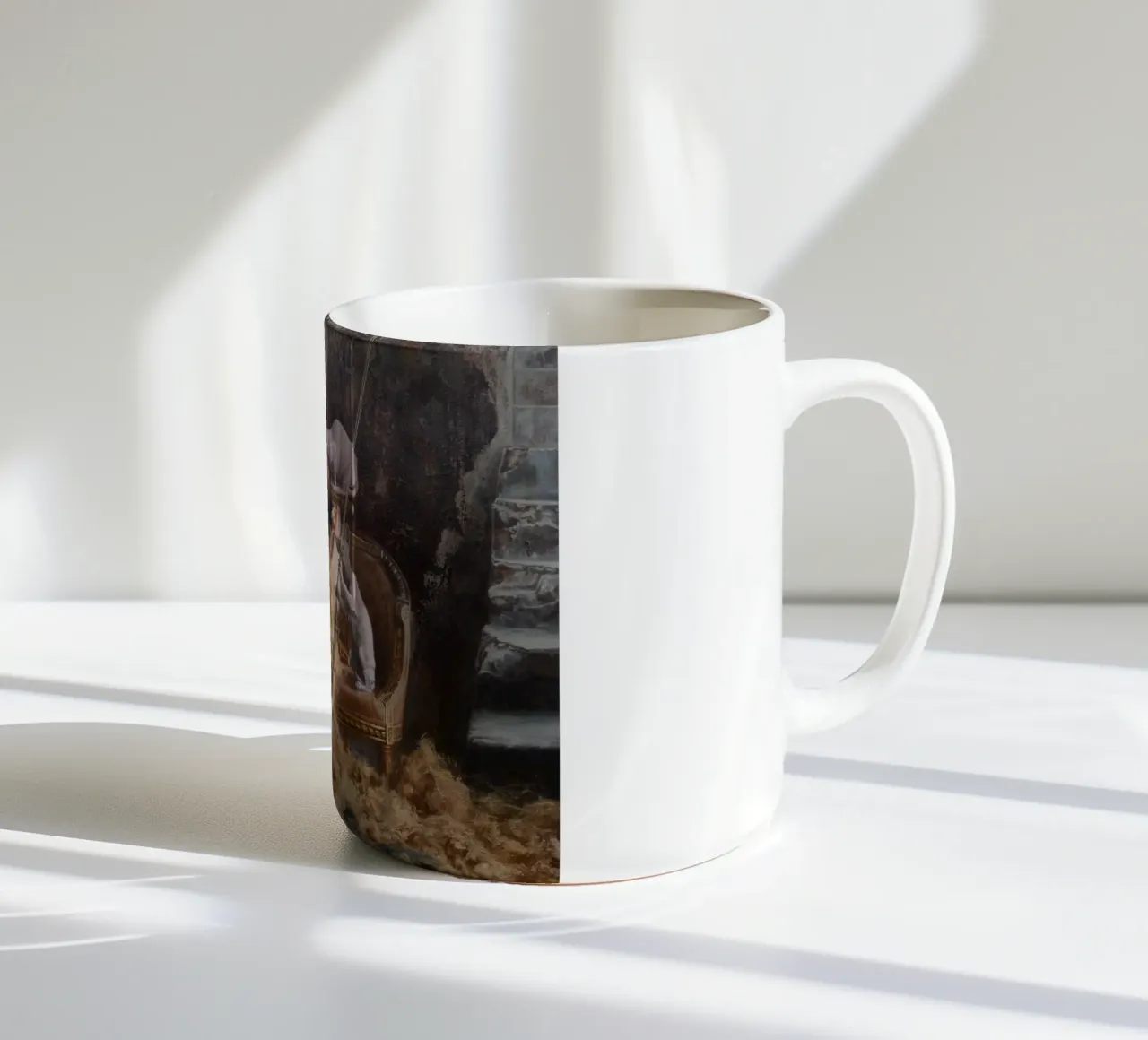 Holländischer Keller Keramik Tasse von Birgitart