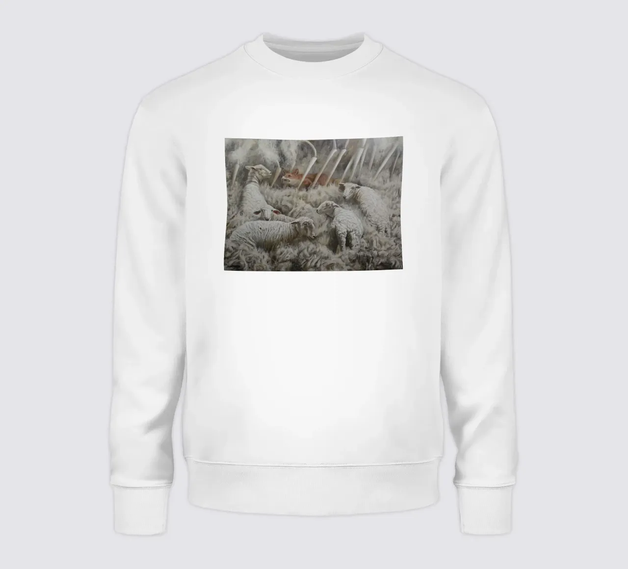 Pecora e volpe felpa da Birgitart