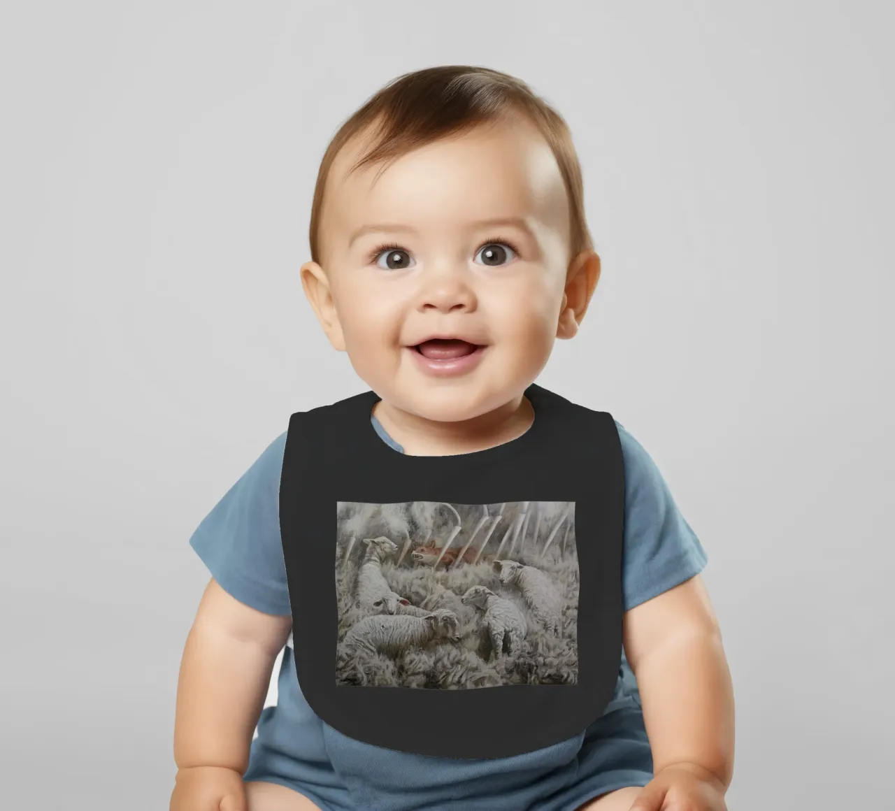 Pecora e volpe bavaglino da Birgitart