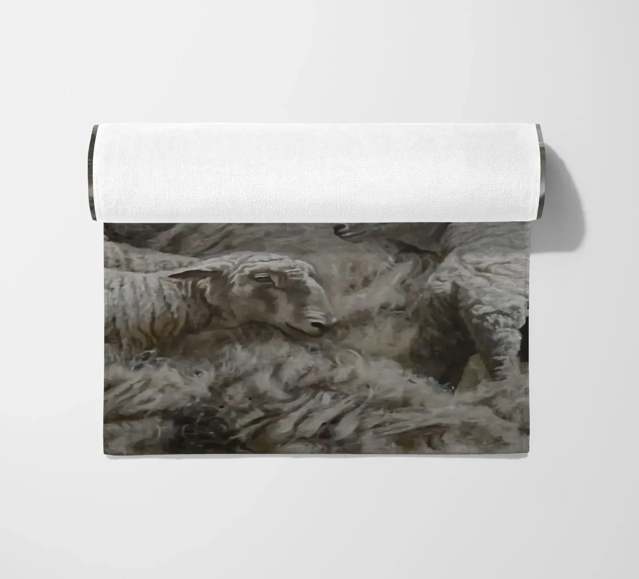 Pecora e volpe telo mare da Birgitart