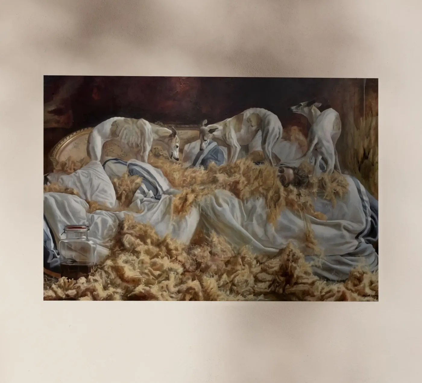 Artefacten backlit folie van Birgitart