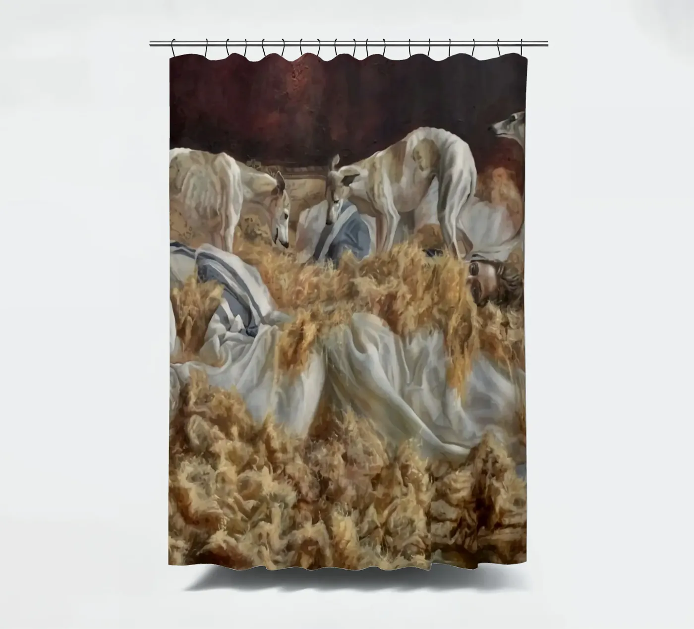 Artifacts Duschvorhang von Birgitart
