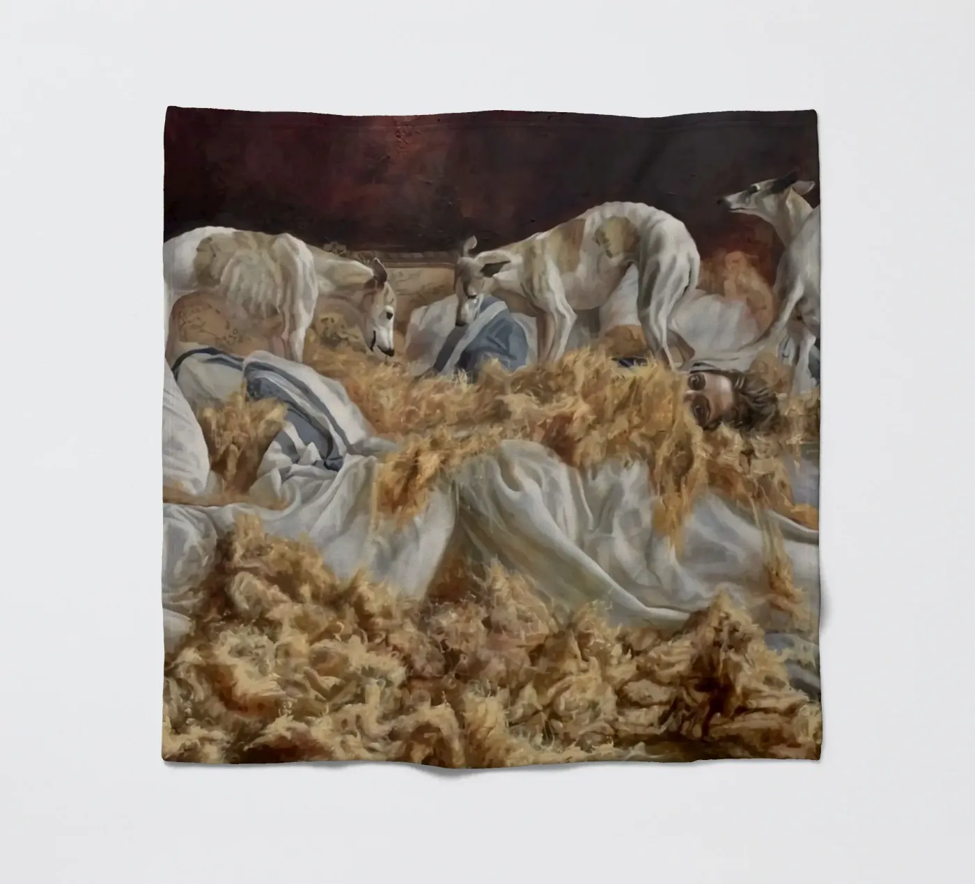 Artefacten fleecedeken van Birgitart