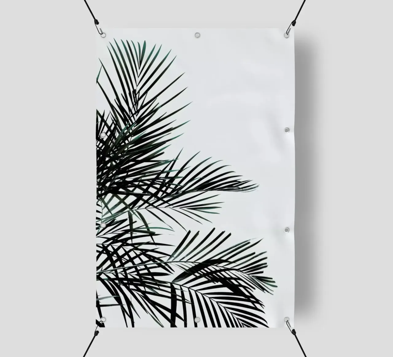 Lush Tropical Palms telo in pvc da Studio Nahili