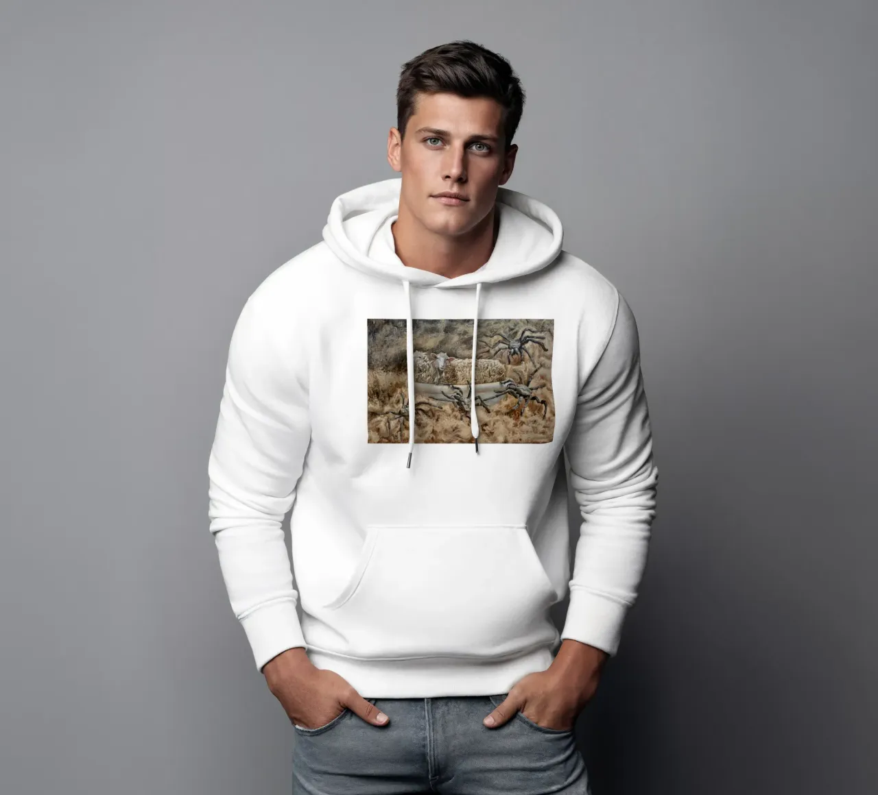 Dante felpa con cappuccio da Birgitart