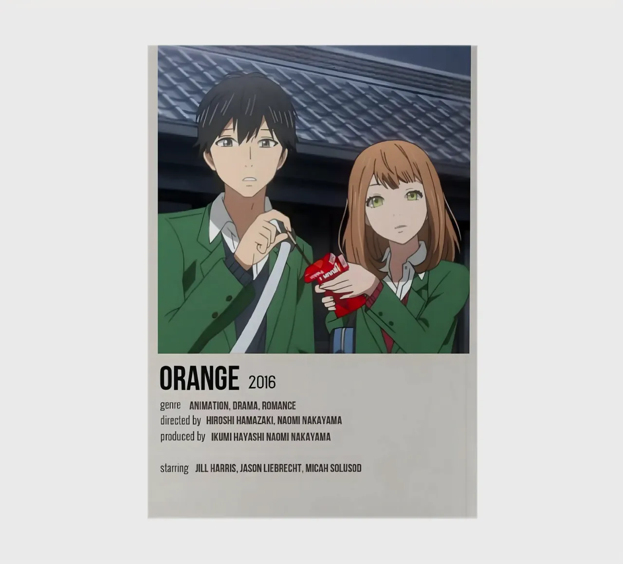 ORANGE 2016 notebook by Totoya