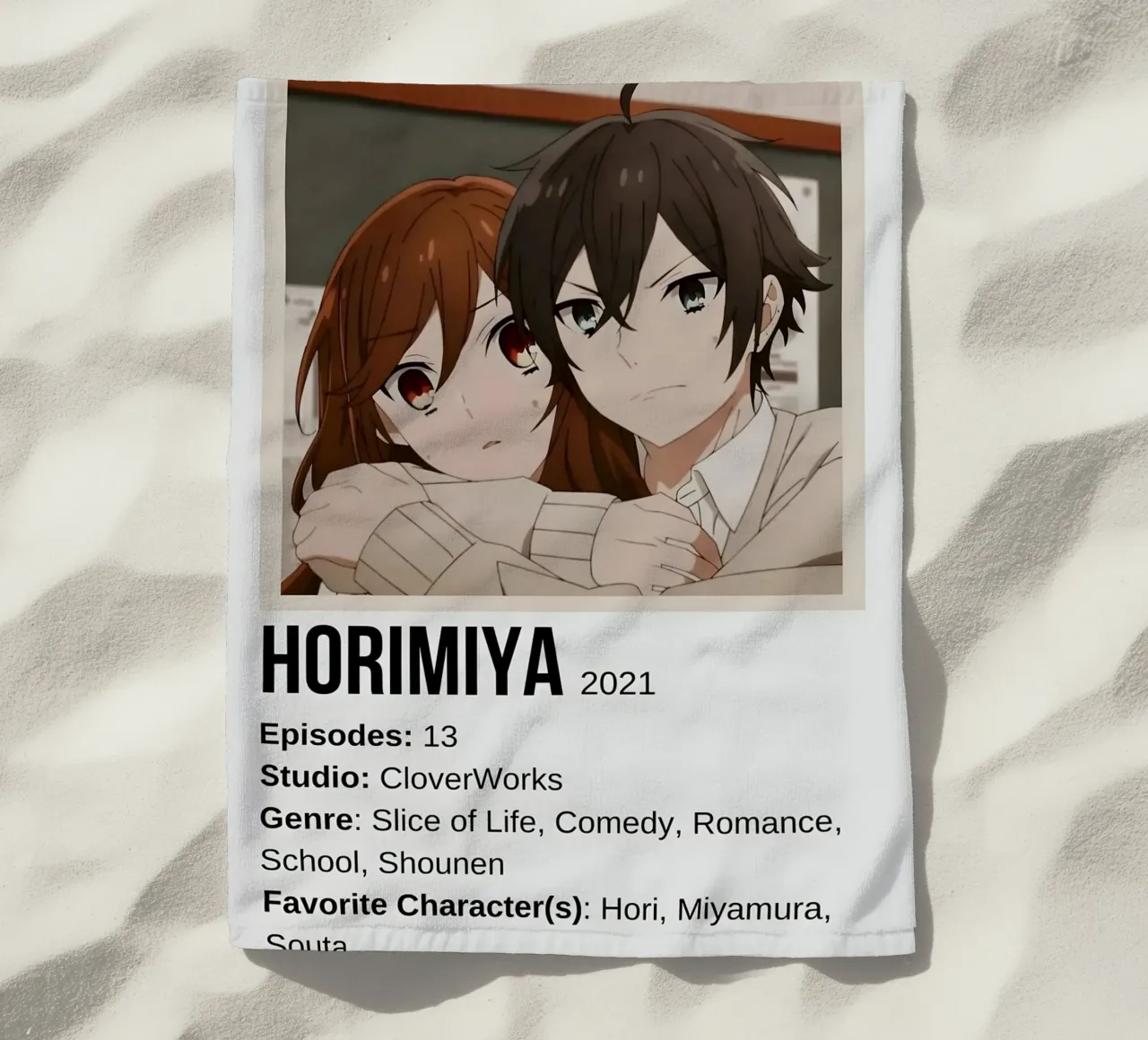 HORIMIYA 2021 telo mare da Totoya