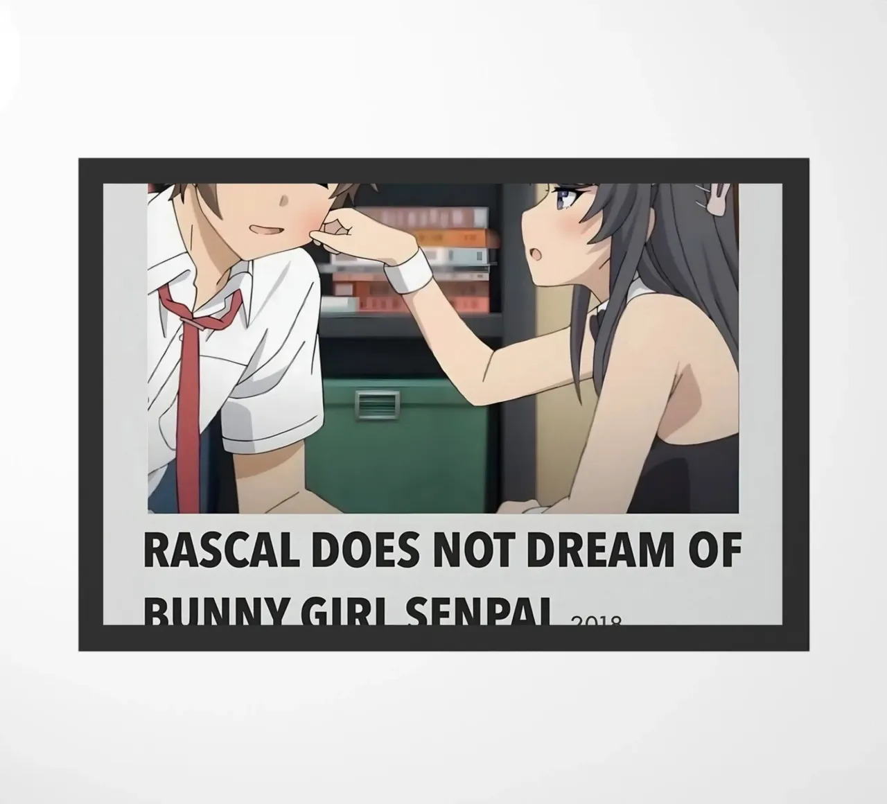 RASCAL DOES NOT DREAM OF BUNNY GIRL SENPAI 2018 zerbino da Totoya