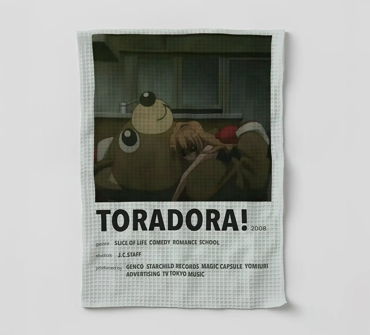 TORADORA!  2008 canovaccio da cucina da Totoya