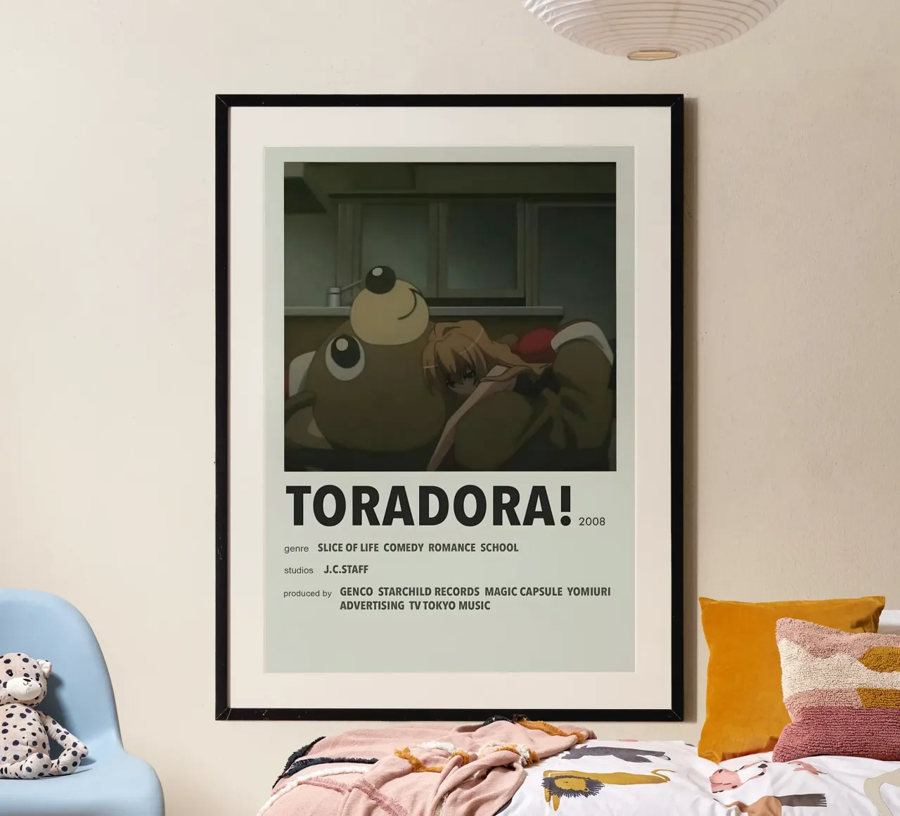 TORADORA!  2008 carta hahnemühle da Totoya