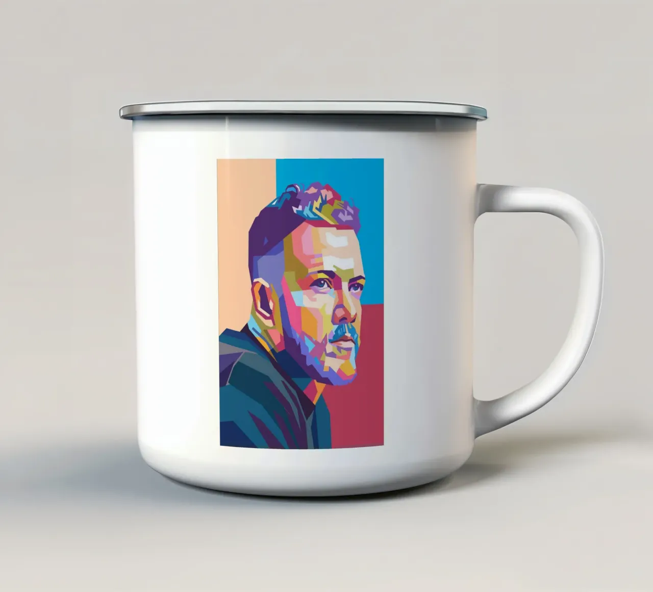 Dan Reynolds Imagine Dragons tazza in smalto da Hantamrata