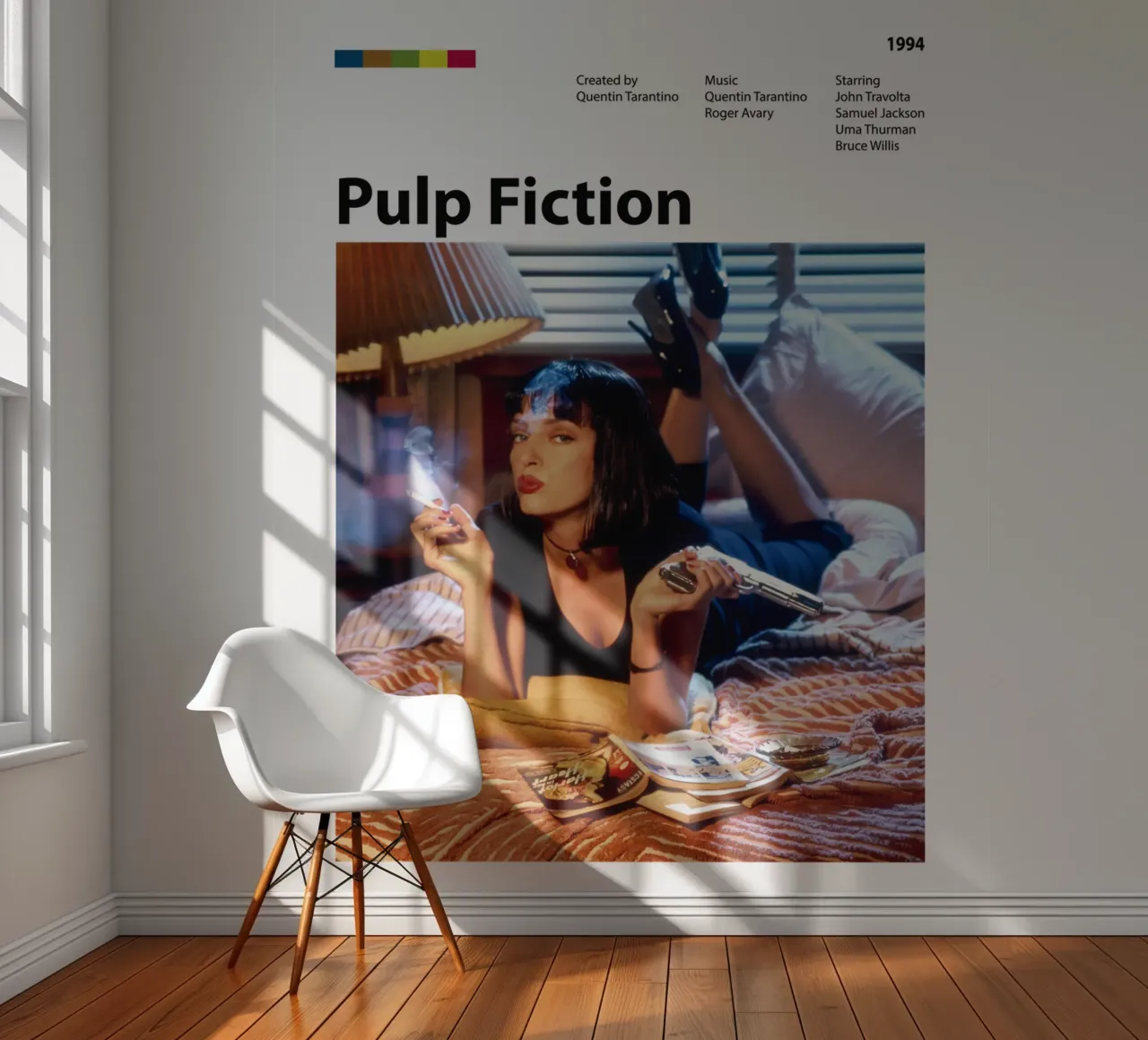 Pulp Fiction photo wallpaper by 🎞 The Movie Wall